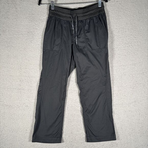 The North Face Aphrodite 2.0 Motion Capris Women’s Size S Charcoal Joggers Ankle - Picture 1 of 12
